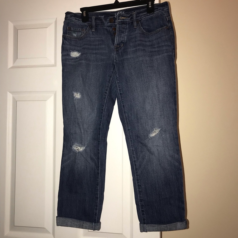 Loft boyfriend jeans
